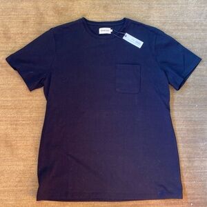 Taylor Stitch Black Heavy Pocket Tee